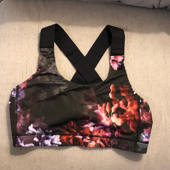 lululemon athletica Other - Lululemon All Sport Floral Bra